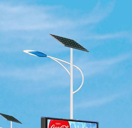 户外灯杆全彩LED显示屏